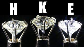 DIAMOND COLOR COMPARISON UNDER DIFFERENT LIGHTS! ENGAGEMENT RING COLOR GUIDE TO SAVE MONEY SHOPPING