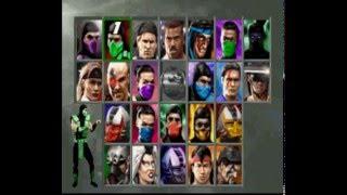 Ultimate Mortal Kombat 3  SNES Character Select