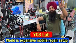 World Is Expensive Mobile Repair Workshop | YCS Lab | China iPhone Repairs | Mobile Repair Setup