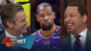 Knicks made offer for Kevin Durant at trade deadline, Should New York get him? | FIRST THINGS FIRST