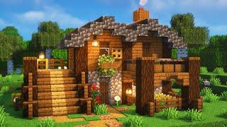 Minecraft: Easy Spruce Starter House [Tutorial]