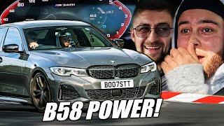 BONE STOCK BMW G20 M340i KILLING IT // Nürburgring