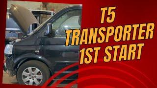 First Start of My £2,000 VW T5 Transporter - Success or Fail ???