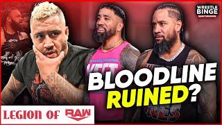 The Bloodline was ruined by WWE and the Usos this week on RAW?