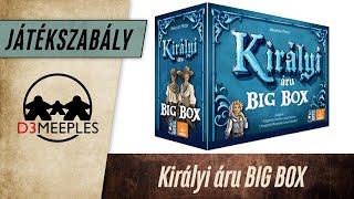 JÁTÉKSZABÁLY: KIRÁLY ÁRU BIG BOX