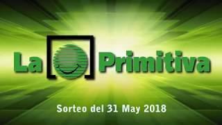 Resultado La Primitiva, premio gordo del sorteo del 31 de mayo del 2018