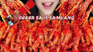 PEDAS EXTREM | ASMR CEKER LUNAK SAOS SAMYANG 2X SPICY | ASMR INDONESIA