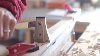 Rough Carving a Guitar Heel