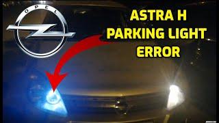 How to Change Opel Astra H Parking Light/Schimbare Lumini Pozitie Opel Astra H