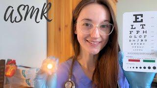 ASMR Gentle Doctor Roleplay 🩺 Cranial Nerve Exam | Relaxing Sounds & Personal Attention