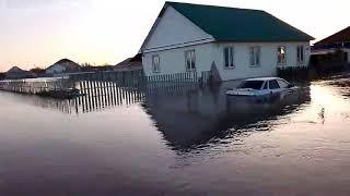 Самарская область.  Половодье.