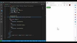 HTML CSS JavaScript Project 1:Animated Button