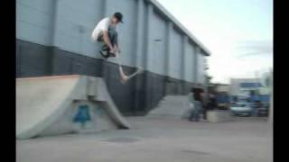 Tailwhip off spine attempts and land!