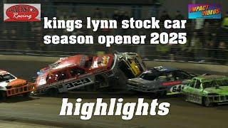 Kings Lynn Stock Car Racing Season Opener 2025 Highlights