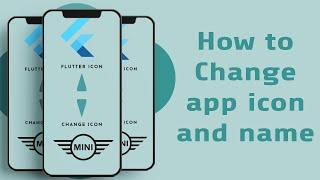 Change App Name And Icon In Flutter Hindi