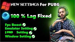 Gameloop Permanent Lag Fix 2024 | Best Settings for Windows and  Gameloop  convert  into Ipad 