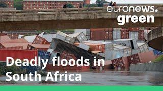 South Africa floods: Deadly storm linked to 'worsening' climate change kills over 300 people
