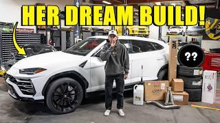 Surprising My Girlfriend with Her DREAM BUILD! - Full Transformation Lamborghini Urus