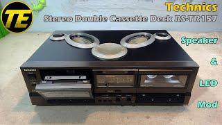 Speaker and LED Mod for Technics Cassette Deck RS-TR157