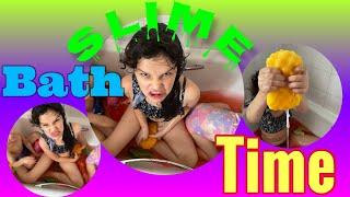 Pool Of Slime Bath time.  Scary Fun for Kids under 10$