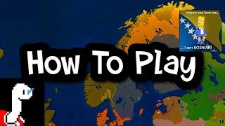 Age Of History 2 - How To Play Tutorial (Improved Version)