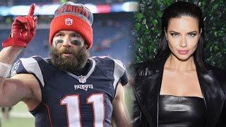 Model Adriana Lima and New England Patriot Julian Edelman Call It Quits