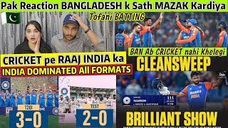 INDIAN Team ka RAAJ in CRICKET WORLD Why INDIA DOMINATED All FORMATS? IND Beat BAN IND Win Series