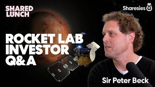 Rocket Lab Sharesies Investor Q&A with Sir Peter Beck