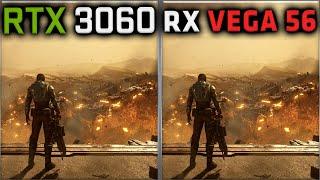 RTX 3060 vs RX VEGA 56 Benchmark – 65 Tests