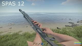 All rust weapon reloads / Перезарядки всех оружий в расте