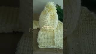 knitting cap & cardigan for newborn baby step by step  unique knitting pk