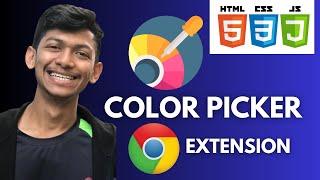 Create a Color Picker Chrome Extension | Javascript Project | HTML CSS JS Project