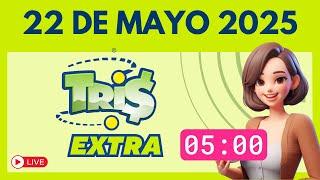 Resultado TRIS EXTRA DE LAS CINCO de Hoy 22 de Mayo 2025 
