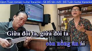 Lời Đắng Cho Cuộc Tình  - KARAOKE  Tone Nam Guitar Fm