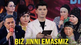 BIZ JINNI EMASMIZ // AMIRXON UMAROV SHOUSI // OCHIQCHASIGA GAPLASHAMIZ