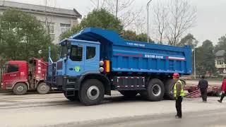 KNOW-HOW full electric dump truck (BEV) NKE105F successfully delivery to customers jobsite