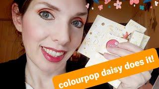 COLOURPOP DAISY DOES IT Collection. GRWM USING ALL CP. #daistdoesit #colourpop