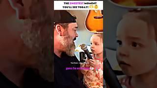 'Stuck on you' (cover) @DaveFenley with his adorable daughter- Annie 🩷 #lionelrichie #usa #uk