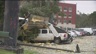 Residents process devastation in Valdosta, Lowndes County after Helene tore through the area