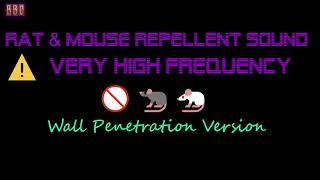 ️(Wall Penetration Version)  Rat & Mouse Repellent Sound Very High Frequency (6 Hour)