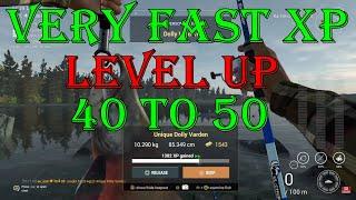 Fishing Planet - XP & Fast Level UP 40 to 50