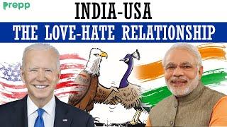 India - USA Relation | The Love-Hate Relation |  International relation for upsc