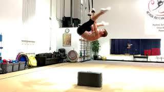 Aerial Straps "Beats" Exercise for Beginners. Aerialist Training.