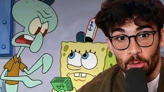 Spongebob is ​SURPRISINGLY Political | Hasanabi reacts