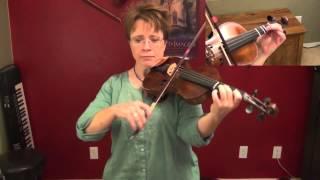 Suzuki Violin Book 3 No. 6: Bach Gavotte in DM, violin only