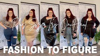 Fashion to Figure Plus Size Try On Haul | Curves, Curls and Clothes