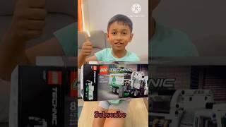 Lego technic 42167 | Mack LR Electric Garbage Truck making