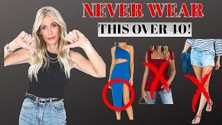 OVER 40?  5 Summer Items You Should Ditch From Your Closet ASAP! | Fashion Over 40