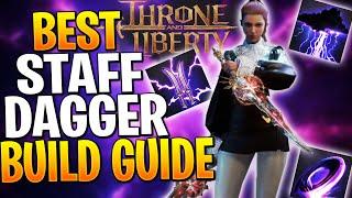 THIS STAFF DAGGER BUILD IS PURE S-TIER! Throne and Liberty Staff Dagger Build PVE