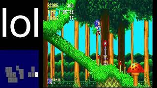 Sonic 3 AIR S+T Full Game Glitched Speedrun Tutorial Series: Mushroom Hill 1